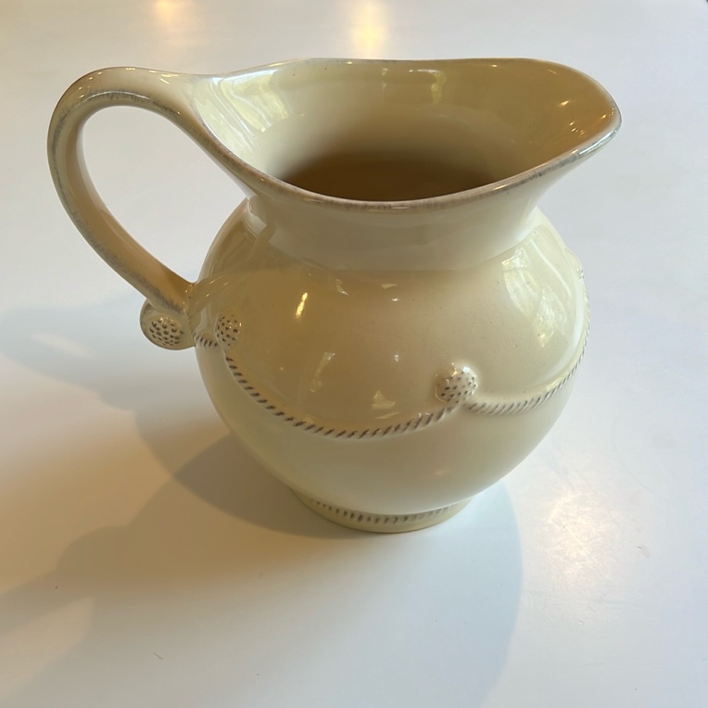Cream Juliska Berry and Thread Pitcher